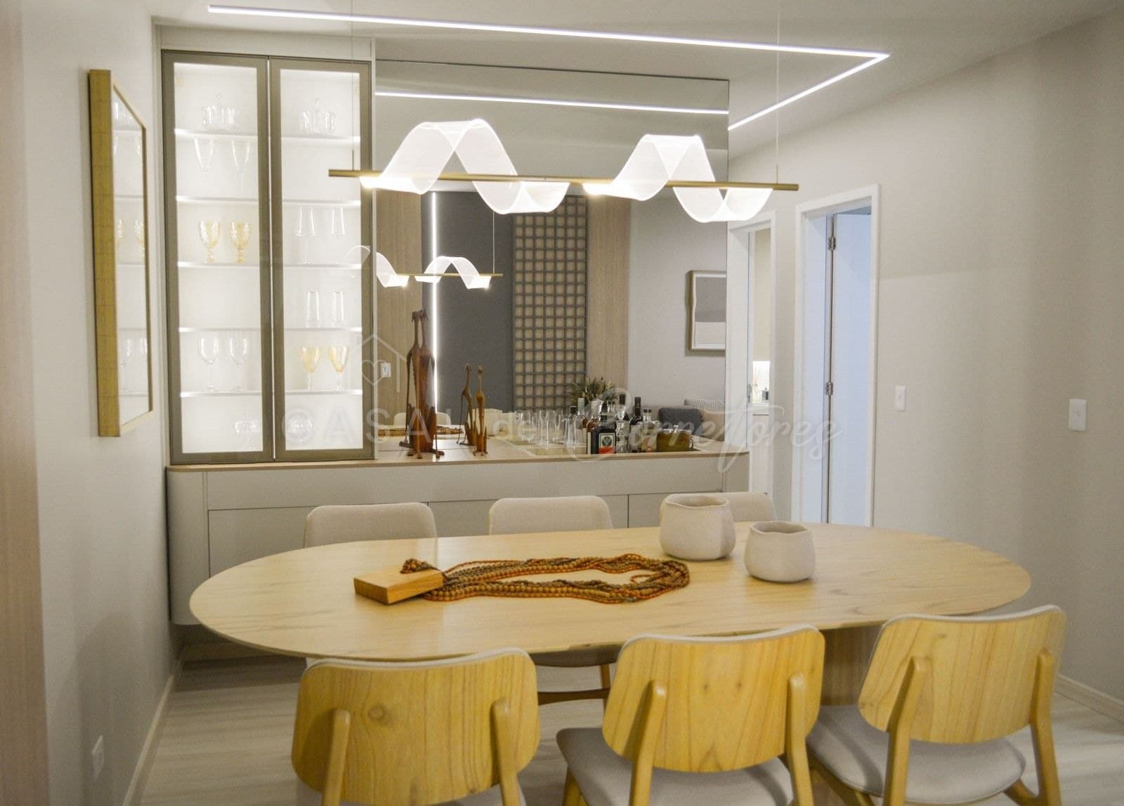 Apartamento térreo mobiliado e decorado